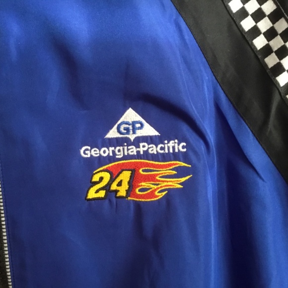 Jeff Gordon #24 GEORGIA-PACIFIC WINDBREAKER size (XL) - Picture 2 of 12